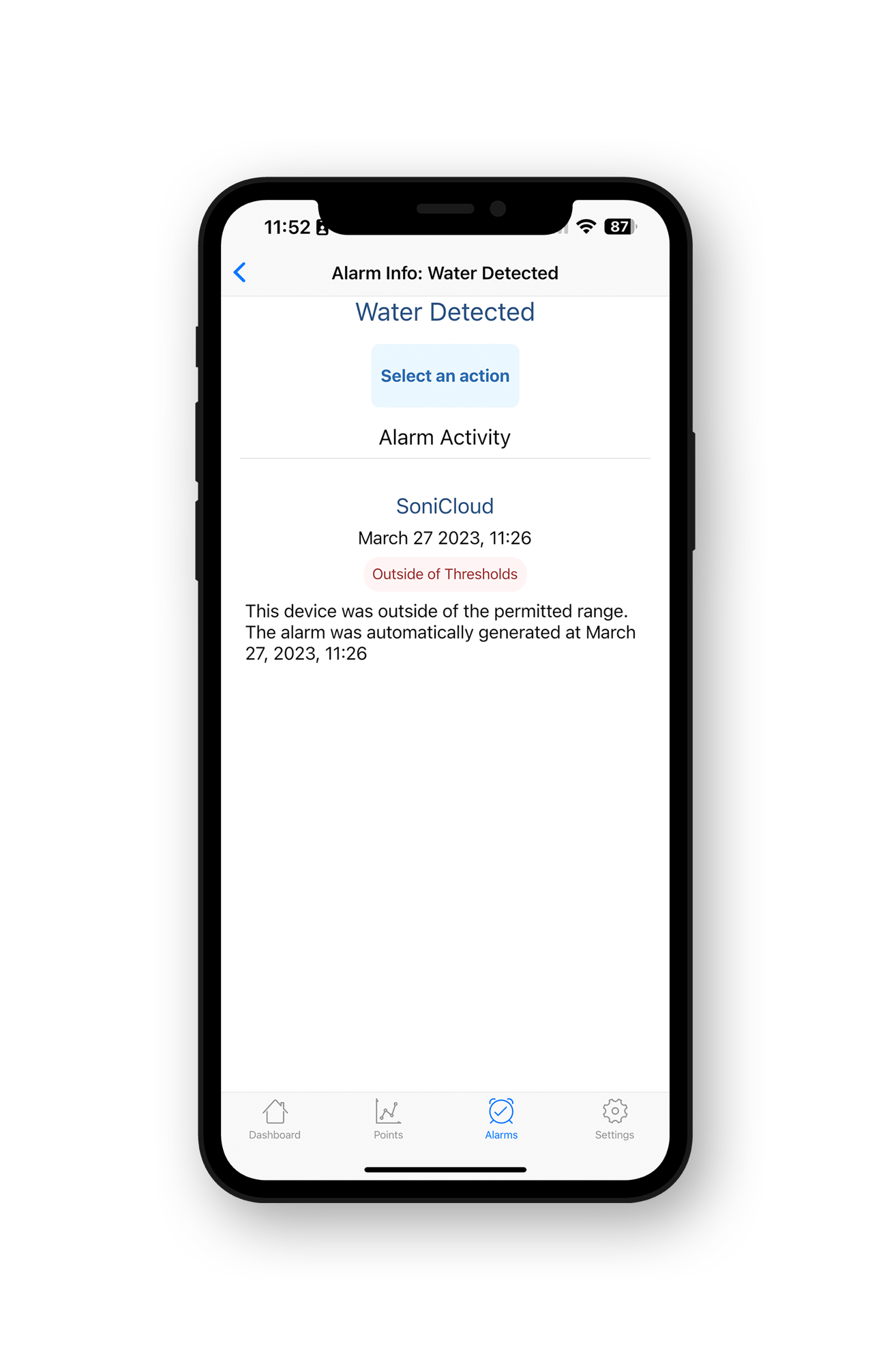 Water Alert Iphone