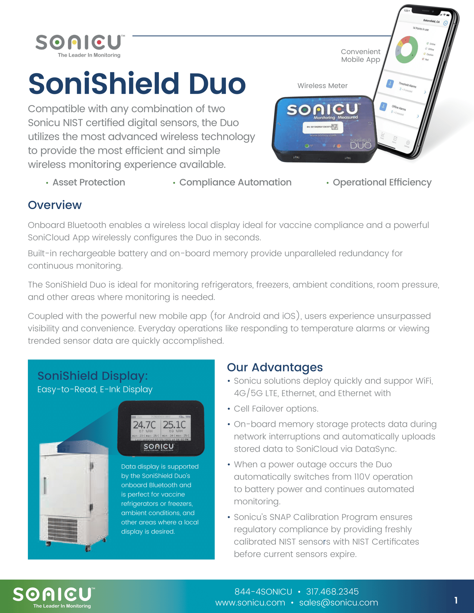 SoniShield Duo Data Sheet 5-1