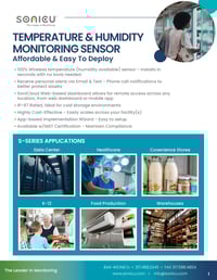 Temperature and Humidity Monitoring Sensor