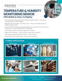 Temperature and Humidity Monitoring Sensor