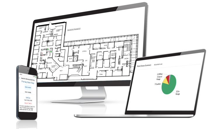 Floor plan Cold Chain Monitoring