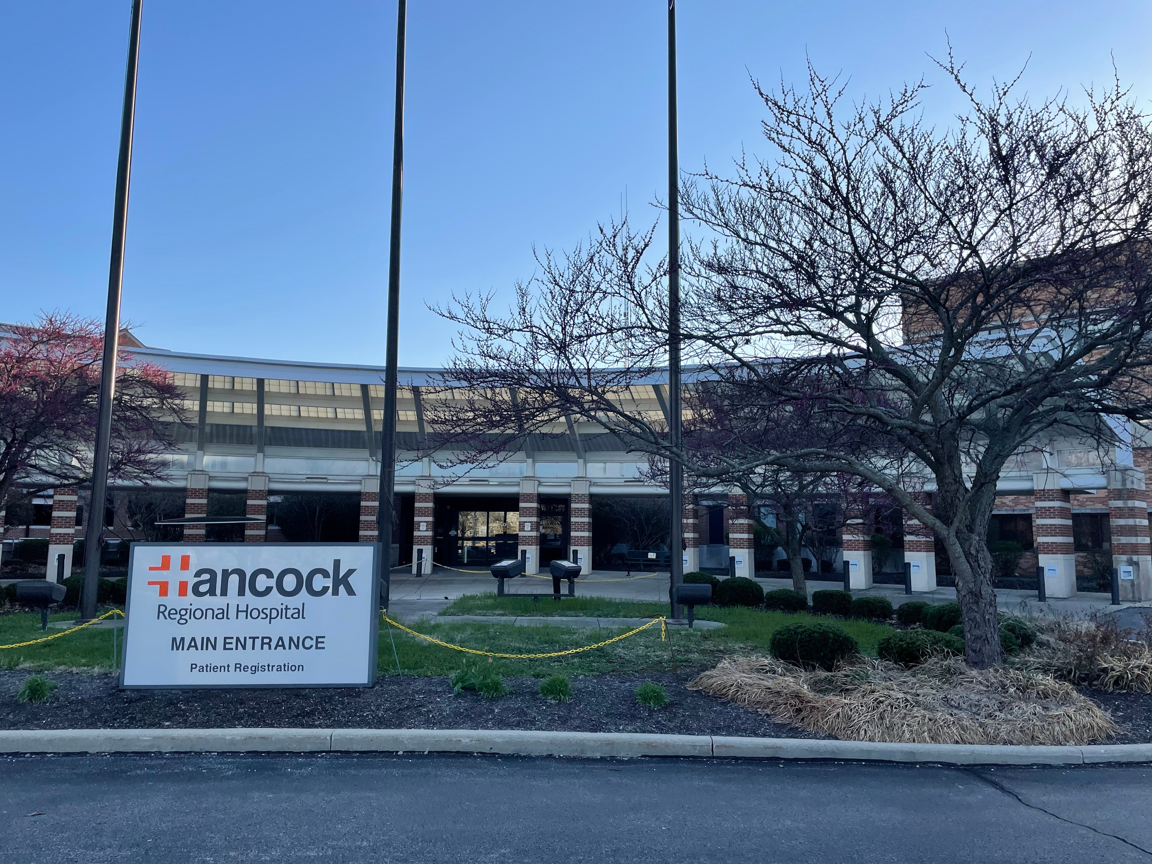 Front of Hancock Hospital